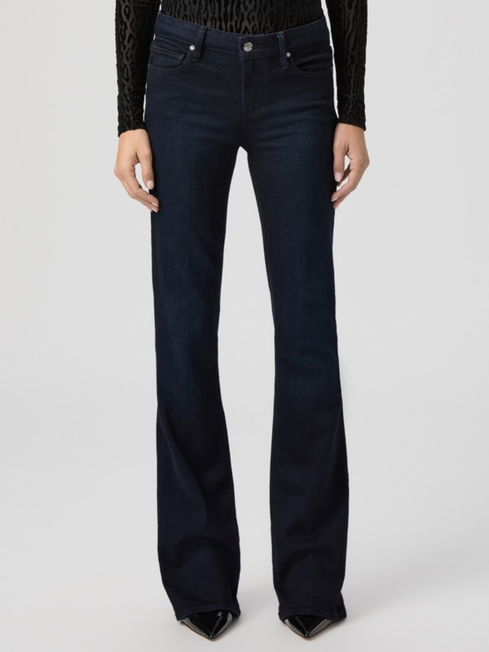 PAIGE Jeans Laurel Canyon Bootcut Thames Size 24